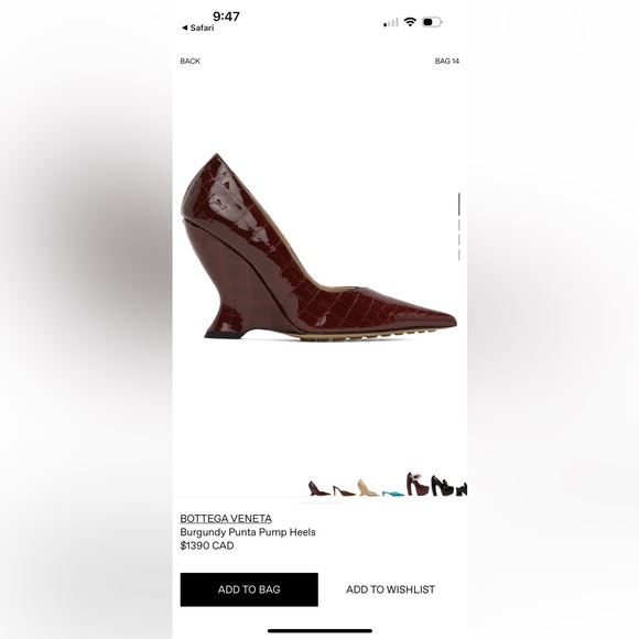 Bottega Vaneta Punta Pump Heels - Picture 5 of 7